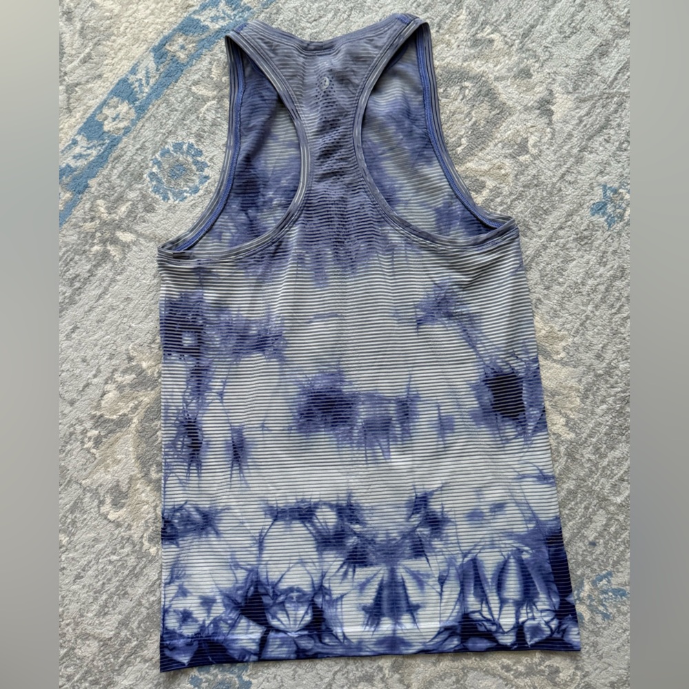 Lululemon Swiftly Tech Tank 2.0 *Wash Shibori Stripe Midnight Orchid - Picture 6 of 9